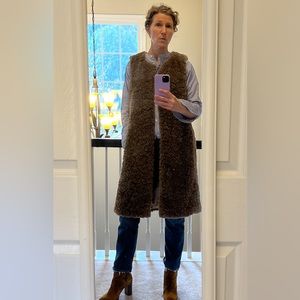 NEW with Tag J Crew Vest Coat Sz XS